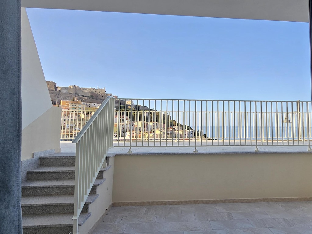 Aria condizionata en terrazza vista merrie