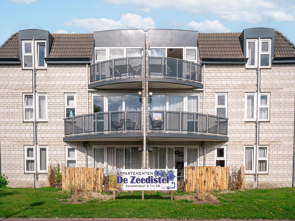 Modern eingerichtetes 4-Personen-Apartment im Apartmentkomplex De Zeedistel, nahe dem Zentrum von De Koog auf Texel.