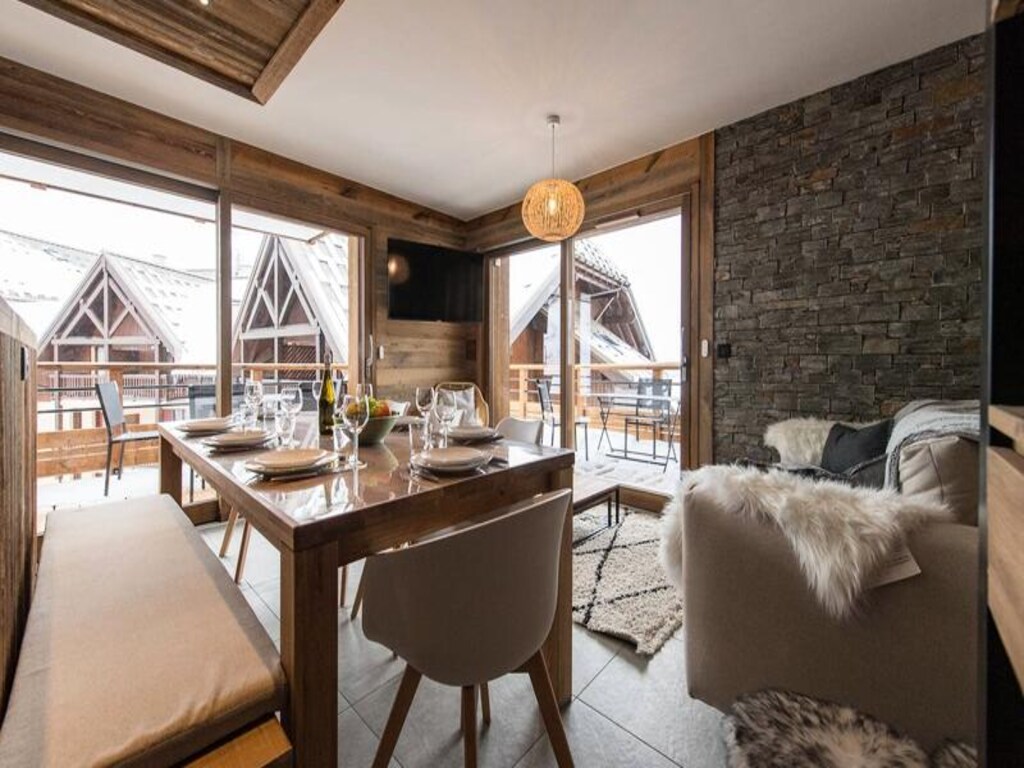 Ferienwohnung in Valmeinier an den Skipisten