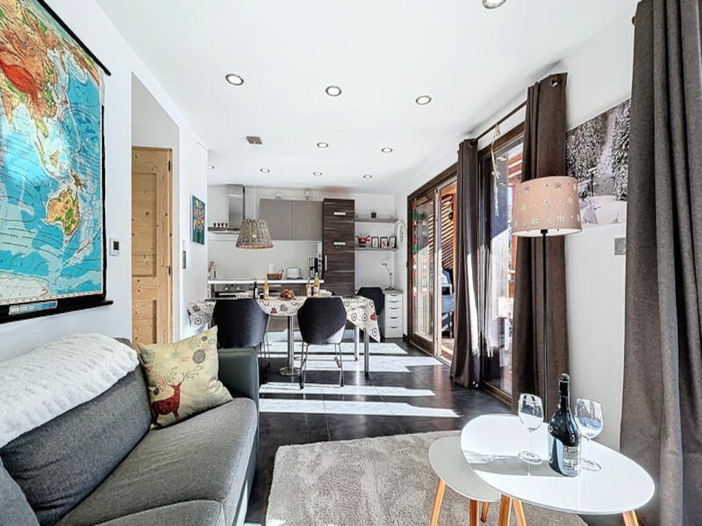 Appartement in Les Gets bij de skipistes van Perrières