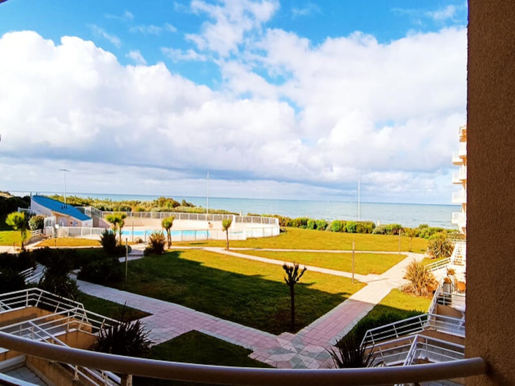 Appartement in La Chaume met uitzicht op de oceaan