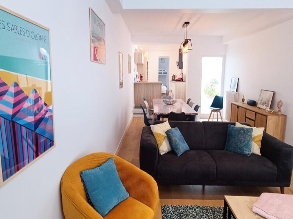 Huis in Les Sables in de buurt van het hoofdstrand