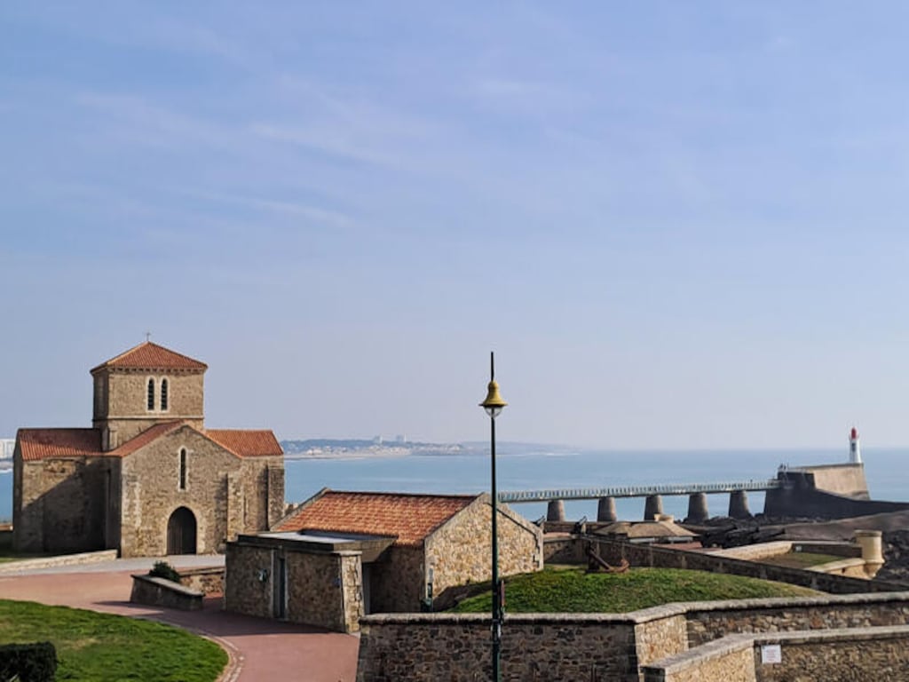 Apartment in La Chaume mit Meerblick