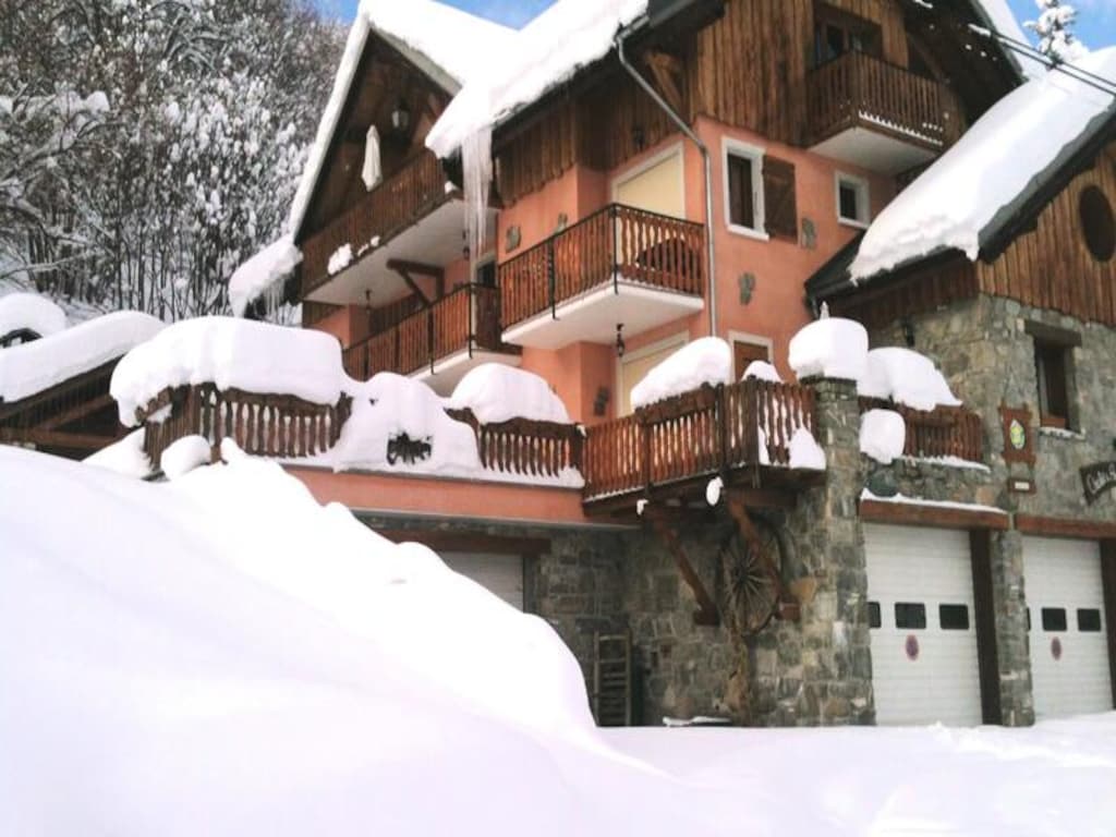 Appartement in Les Clots vlakbij de skiliften