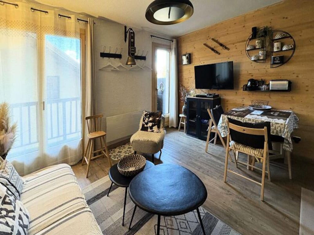 Appartement in Le Mélezet met uitzicht op de bergen