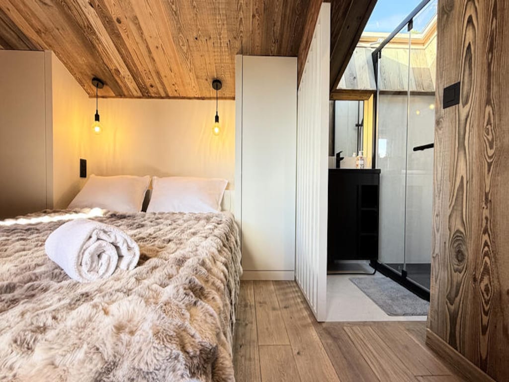 Chalet in Les Gets met Jacuzzi & Uitzicht