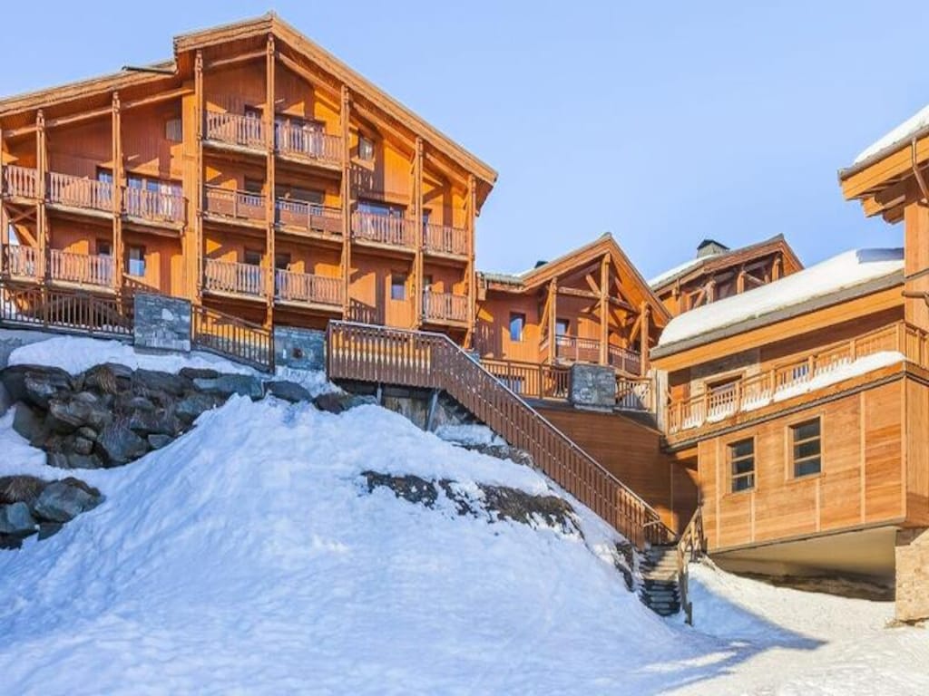 Appartement in Val Thorens met spa en zwembad