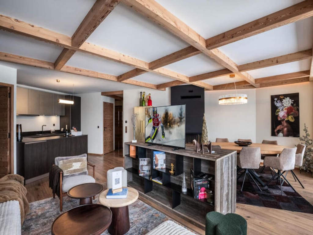 Neues Apartment mit direktem Zugang zur Piste
