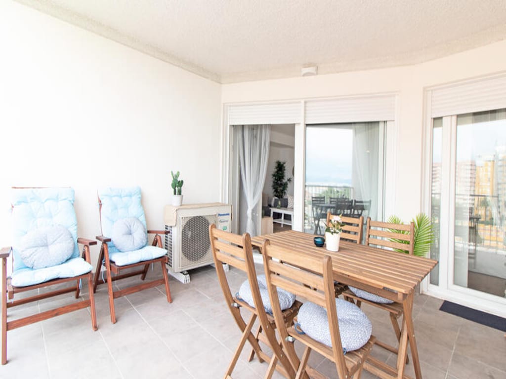 Appartement in Canet met uitzicht op het strand