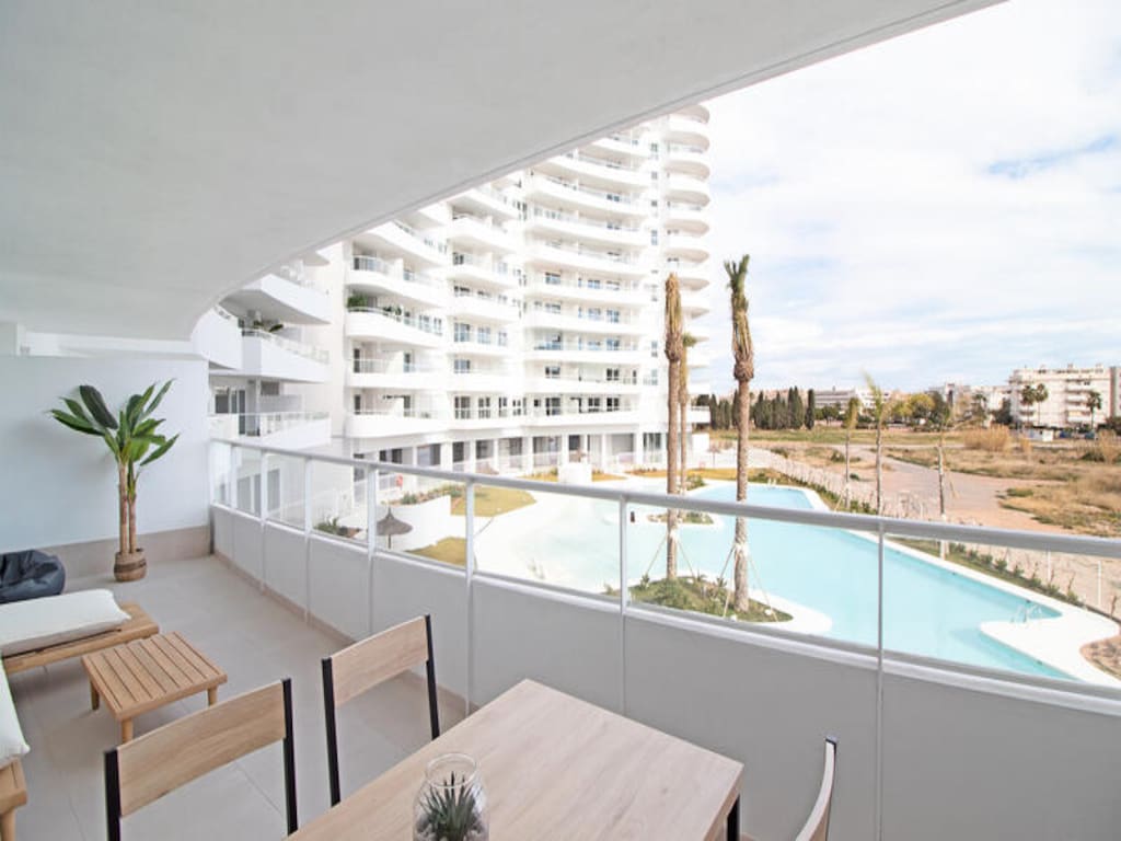 Appartement in Canet met zwembad en terras
