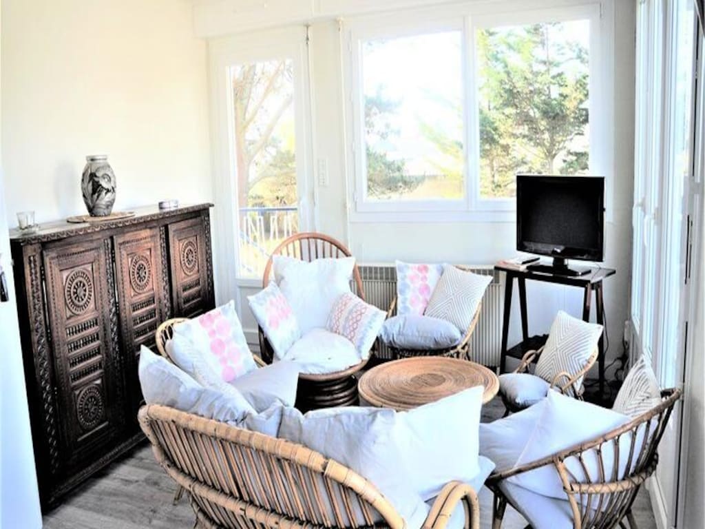 Huis in Fort-Bloqué vlakbij zandstrand