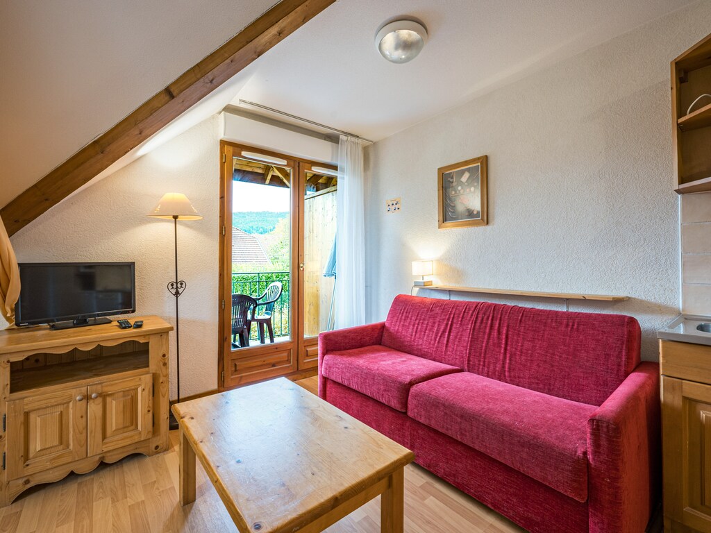 Gezellig appartement in de bergen van Giez