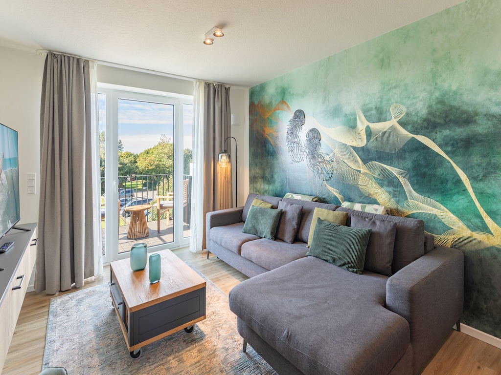 Luxe appartement met zeezicht