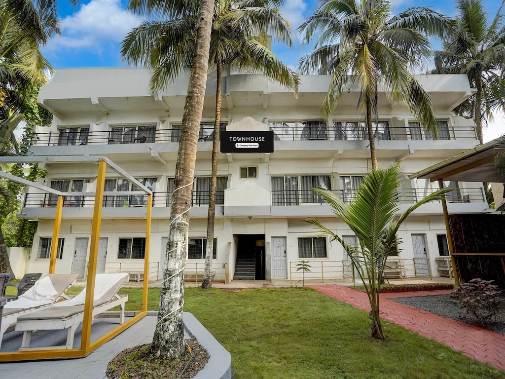 Stadshuis Morjim Beach Noord-Goa