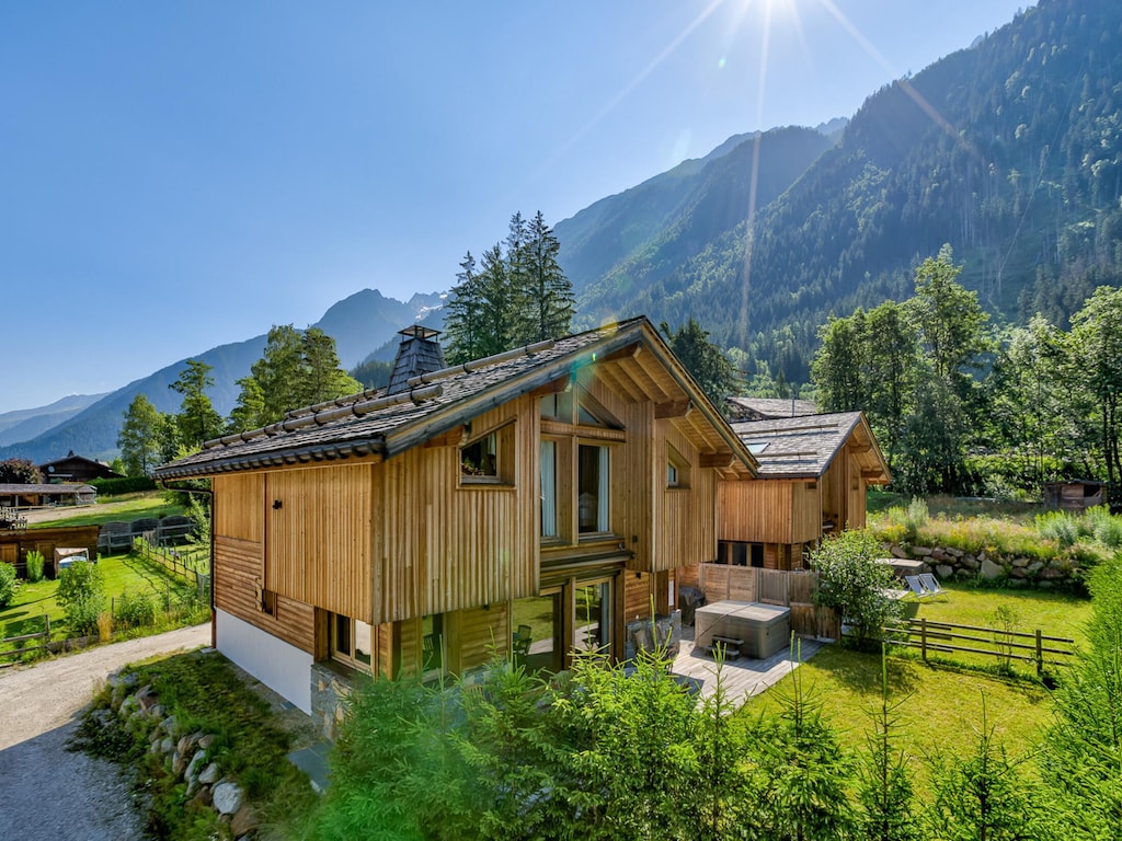 Chalet in het centrum van Chamonix met sauna