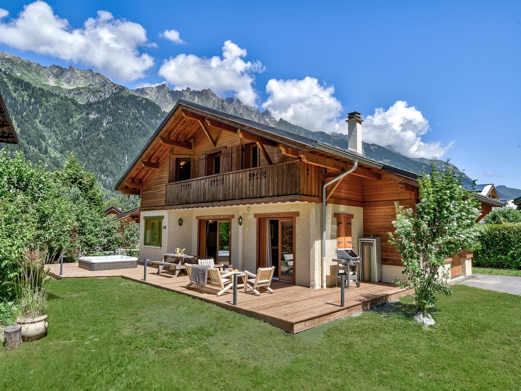 Alpine elegantie met uitzicht op de Mont Blanc