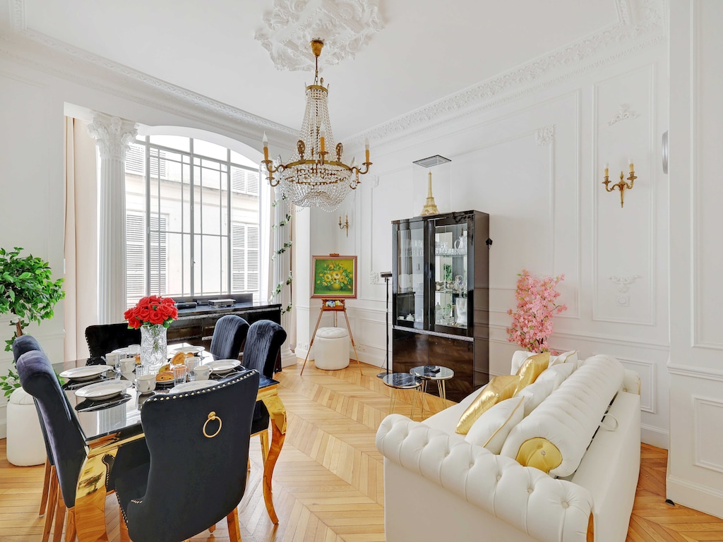 Luxe appartement met 2 slaapkamers en 6 badkamers - Arc de Triomphe