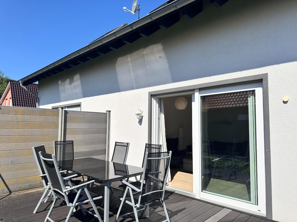 Modern vakantieappartement met sauna en terras