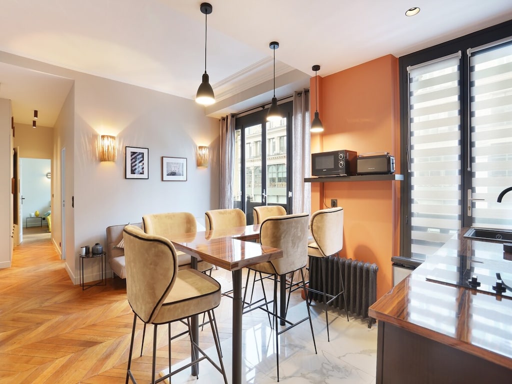 Prachtig appartement met 2 slaapkamers in het centrum van Parijs