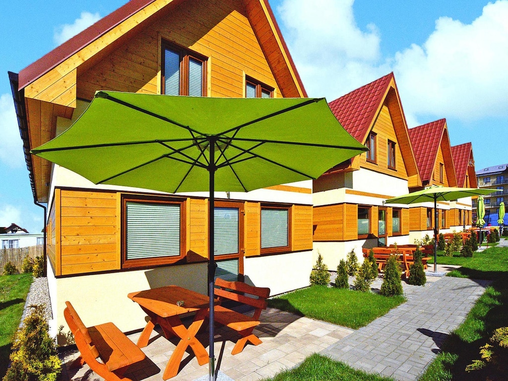 Ruime vakantiehuizen met terrassen, Sarbinowo
