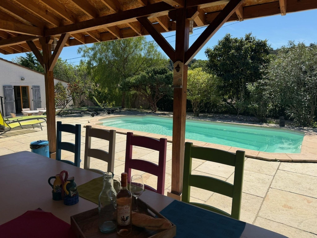 La Rocaille, huis voor 6 personen met zwembad