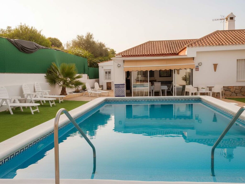 Luxe familiechalet nabij Sevilla