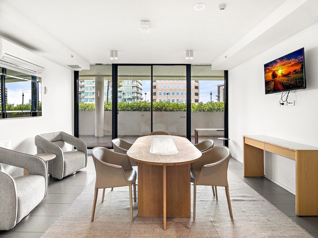 Wohnung in South Melbourne mit Zugang zum Fitnessstudio