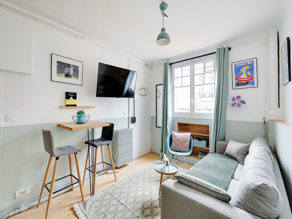 Parijse cocon voor 2 in Batignolles - 17e ard