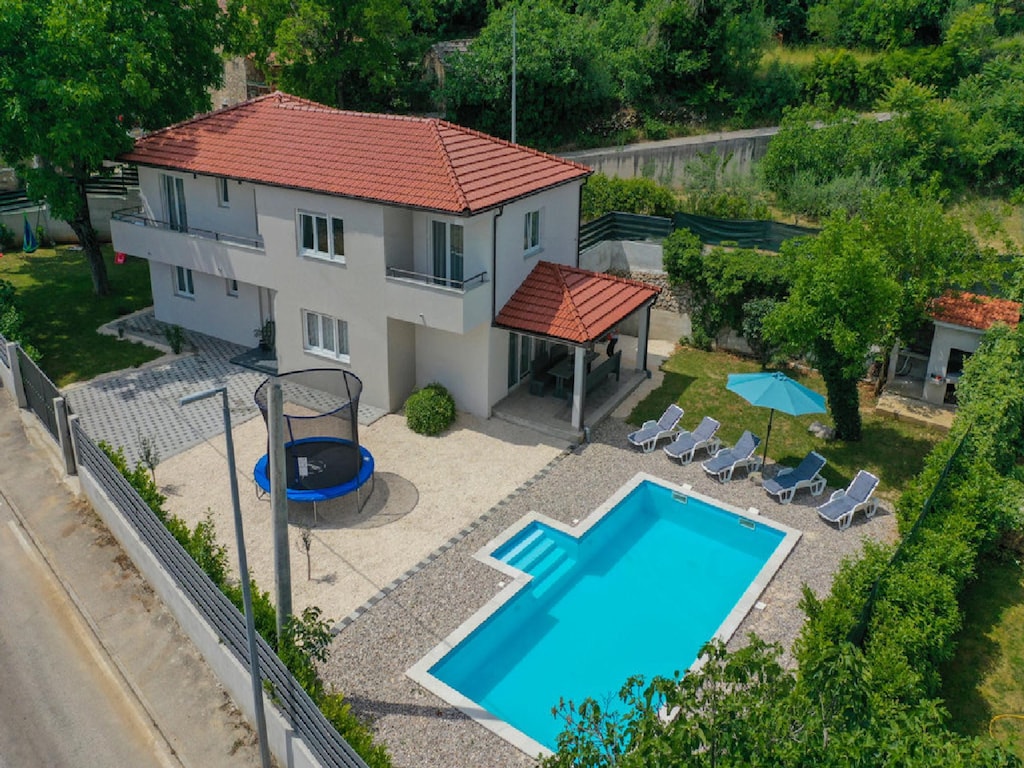 Paradijselijke villa op het platteland