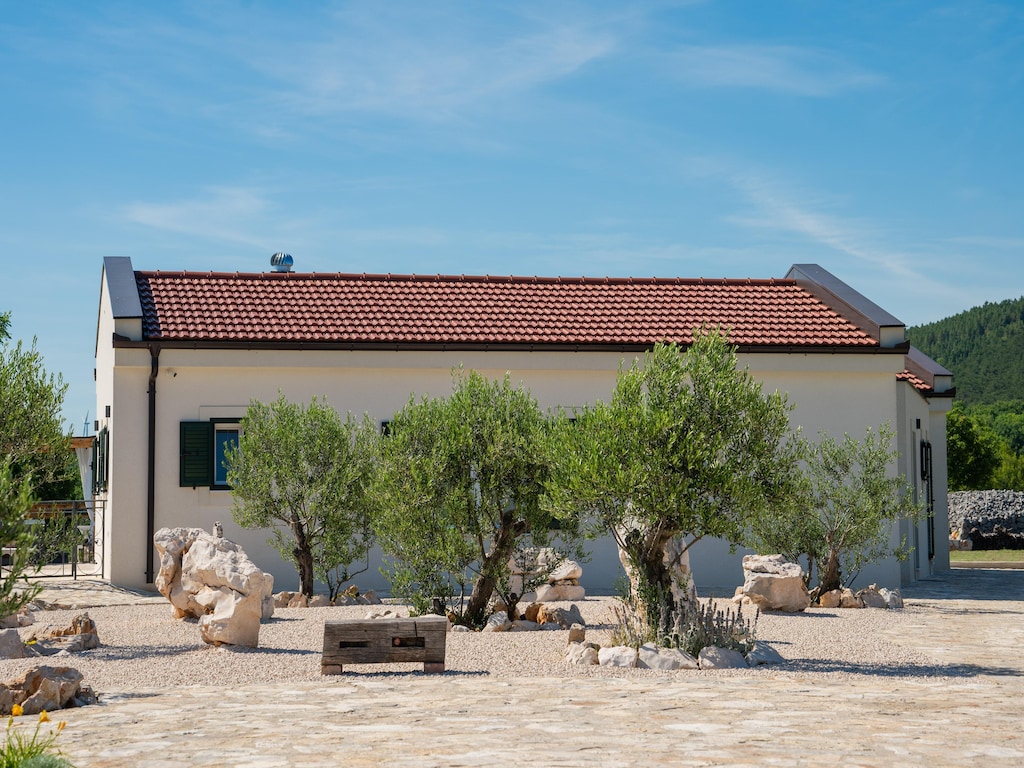 Stijlvolle villa in Lovreč met sauna