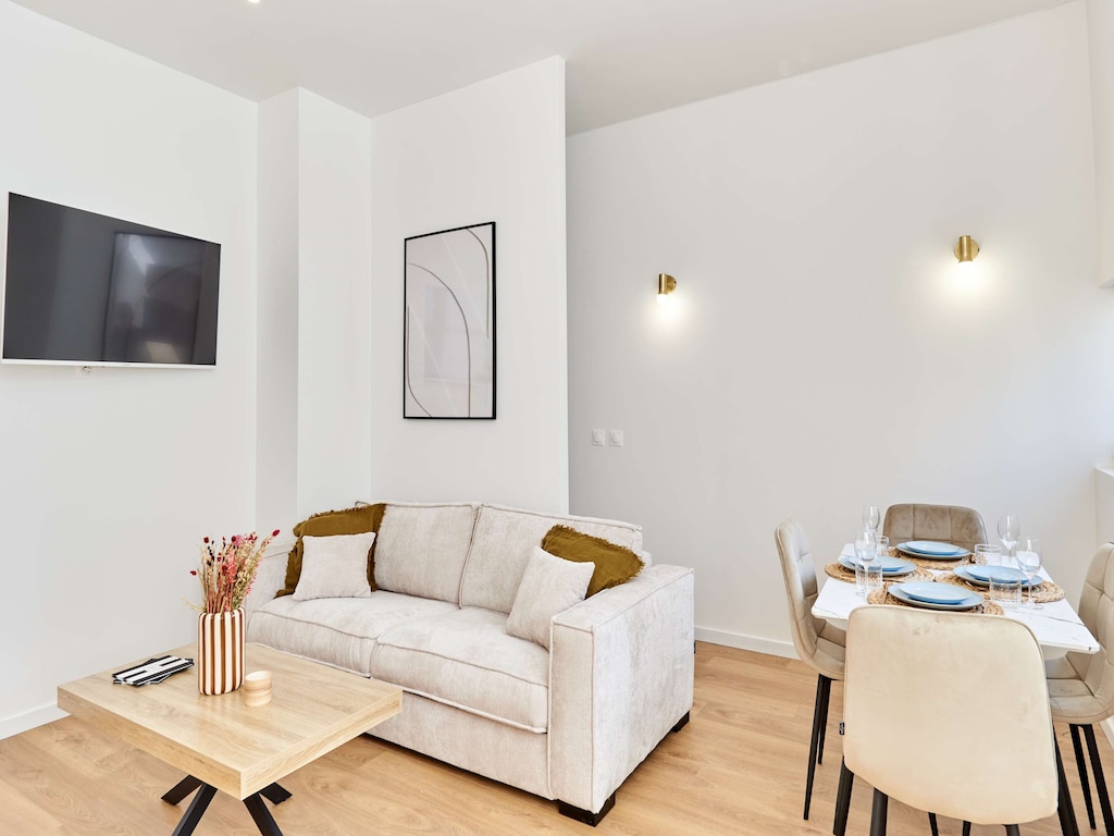Charmant appartement met airconditioning - Buttes Chaumont Park