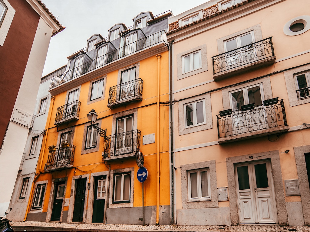 Appartement Lissabon met mooi uitzicht op stad