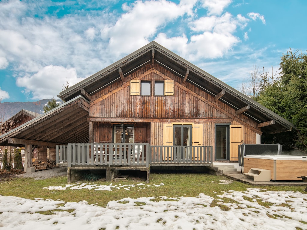 Alpenchalet mit privatem Whirlpool