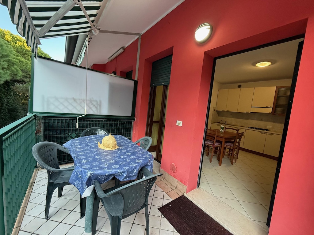 Rosolina Mare Centraal Appartement met Zwembad