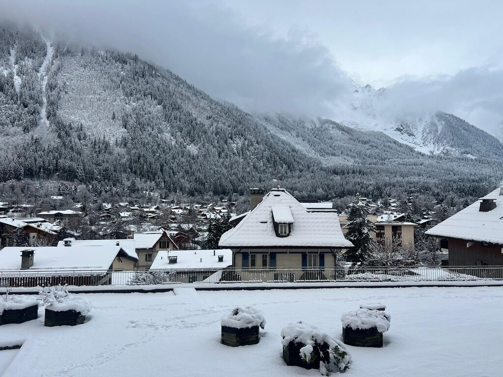 Charmant appartement met uitzicht op de Mont Blanc
