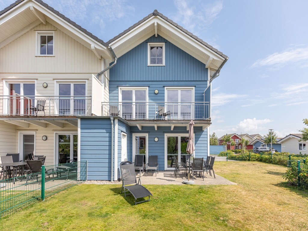 Scandinavische rijtjeswoning in Dagbüll met sauna