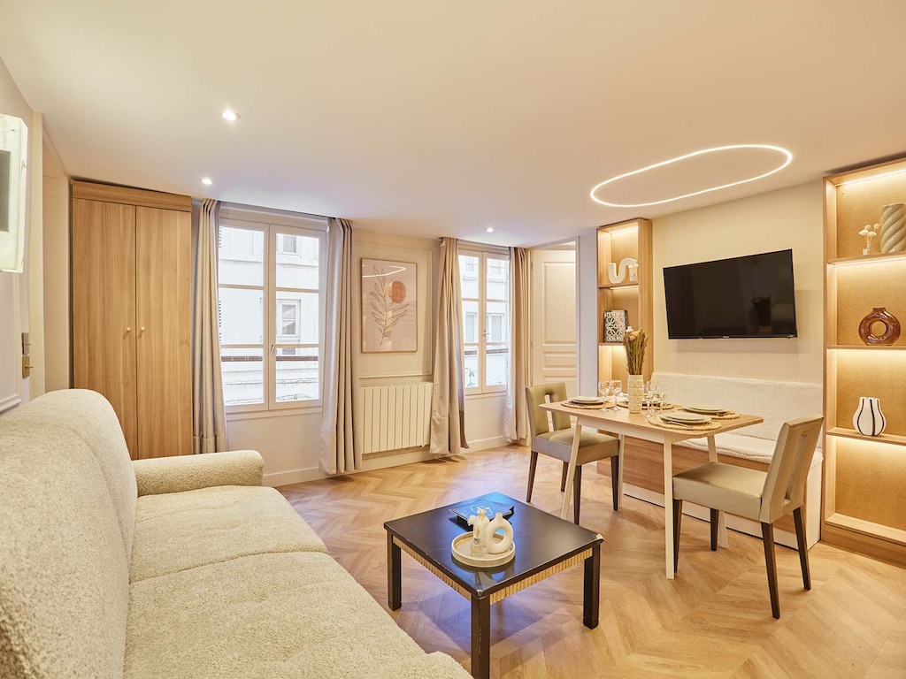 Nieuw appartement in het hart van Parijs, geschikt voor 4 personen