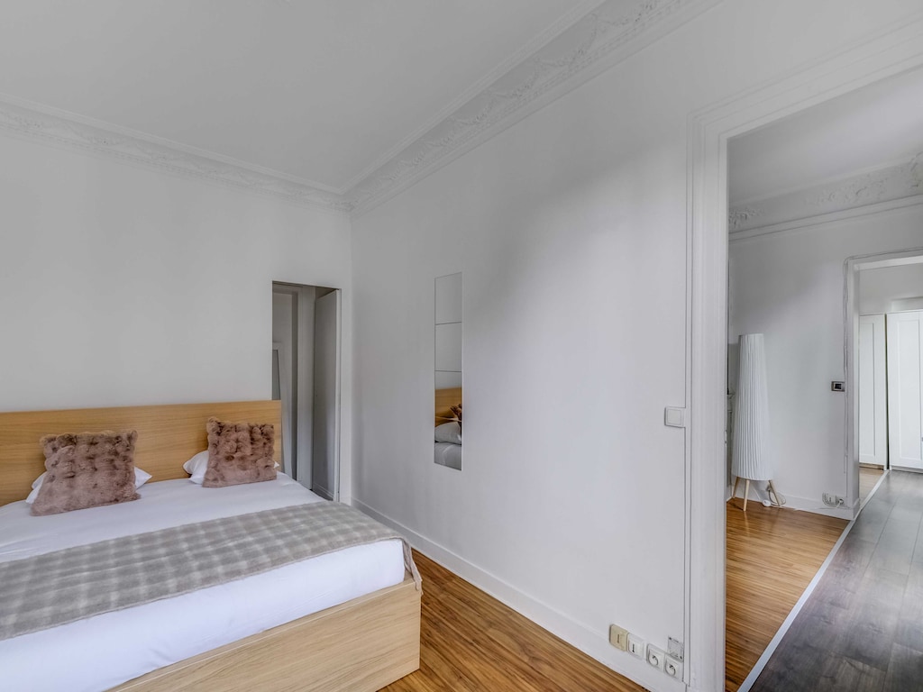 Haussmanniaanse apt - 2BDR/6P nabij Marais/sentier