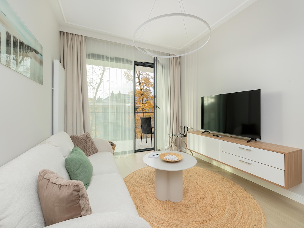 Comfortabel appartement, direct aan het strand.