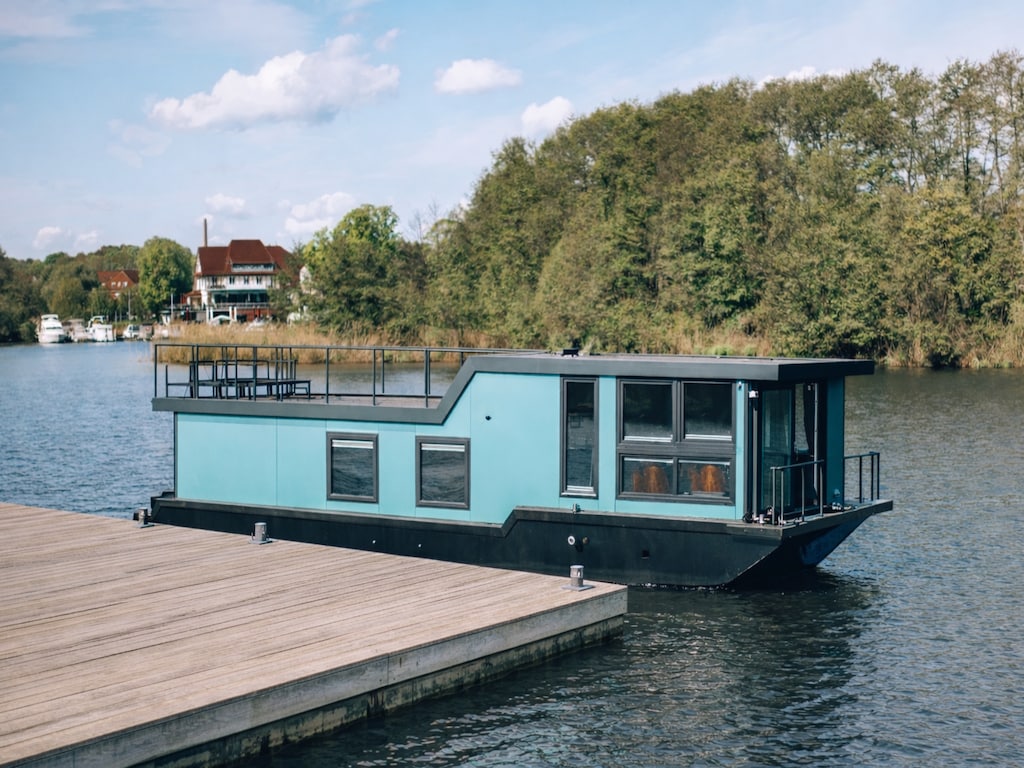 Drijvend vakantiehuis in Berlijn