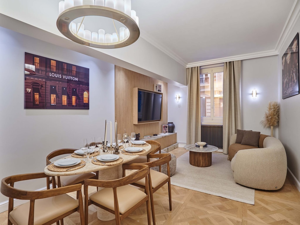 Luxe appartement met airconditioning Arc de Triomphe