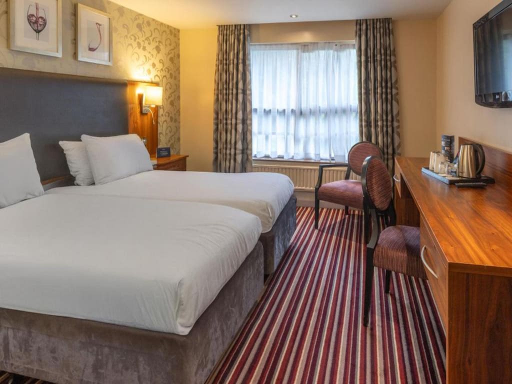 Klassieke Tweepersoonskamer Met 2 Aparte Bedden