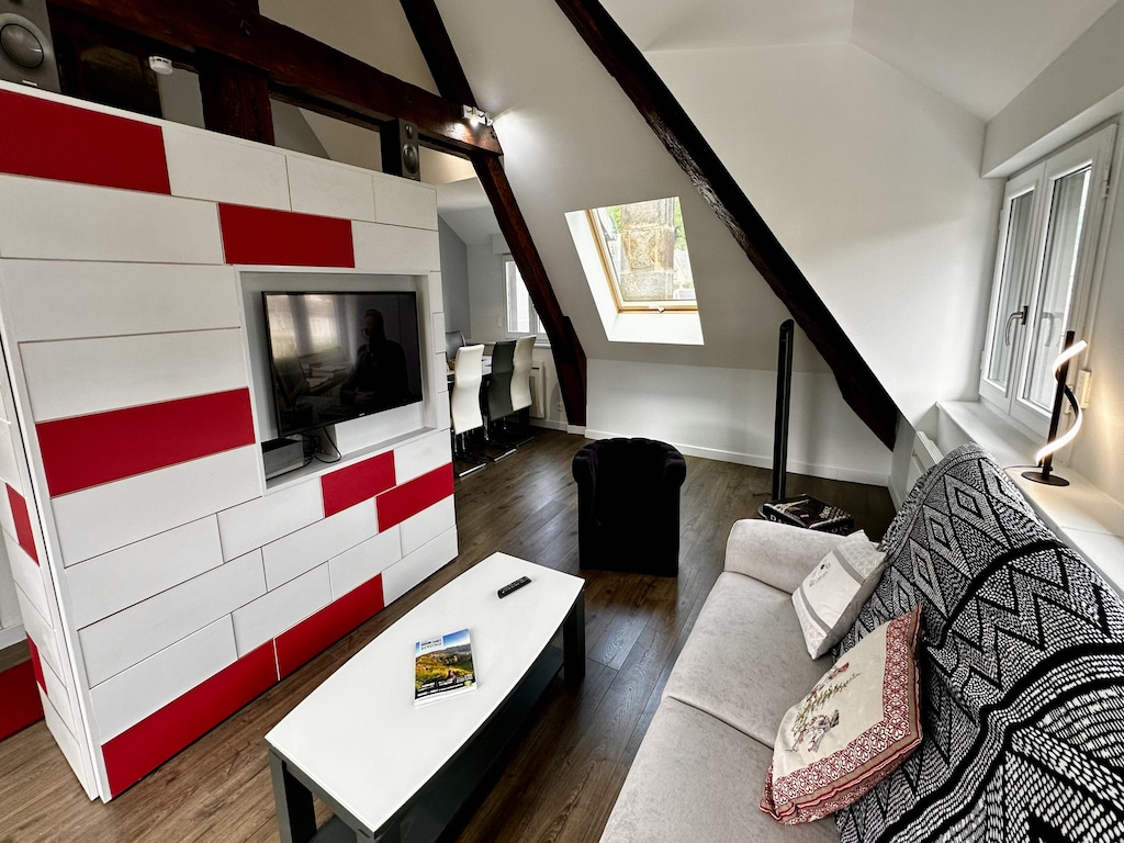 Licht appartement in La Bourboule voor 4 personen