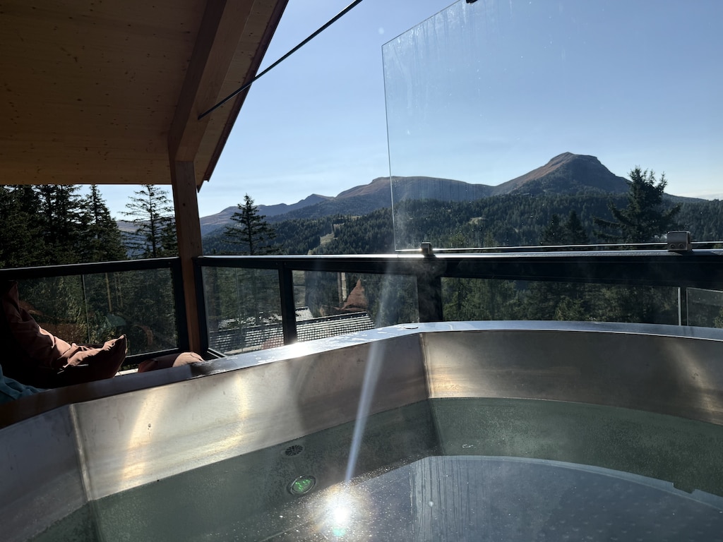 Deluxe Chalet met sauna en jacuzzi
