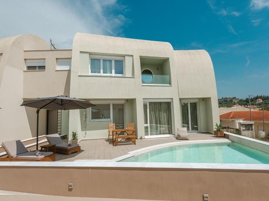 Chique familievilla met zwembad in Syvota