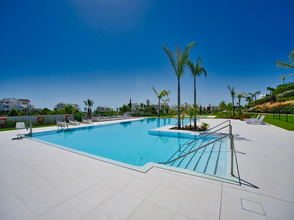 Appartement bij de Alcazaba-lagune voor 4 gasten