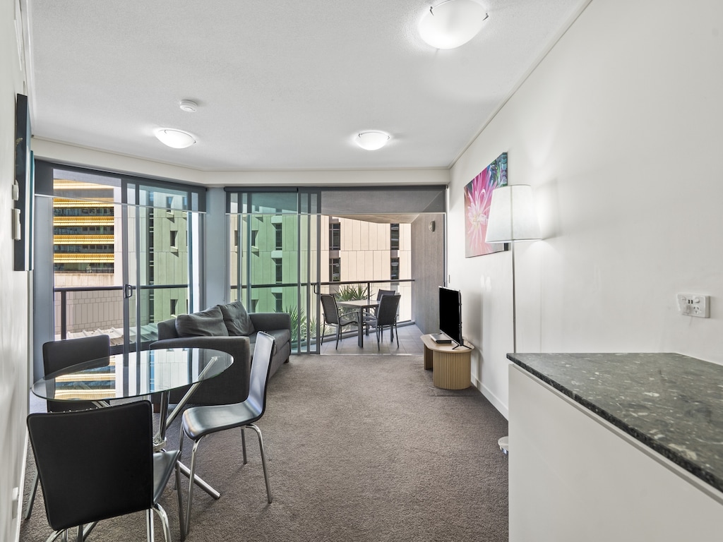 Stadsappartement in Brisbane met eigen balkon