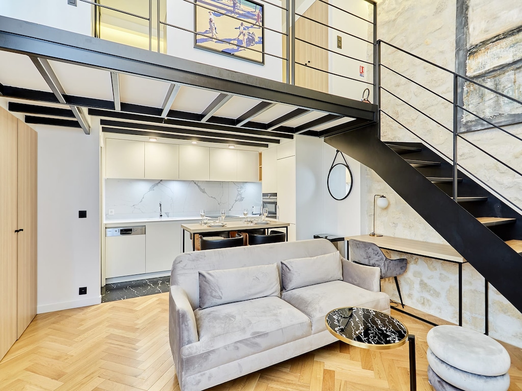 Charmante duplex loft - Centrum van Parijs