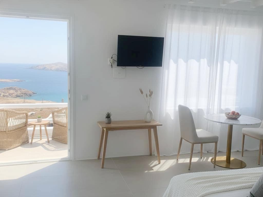 Ferienhaus mit Meerblick auf die Ägäis
