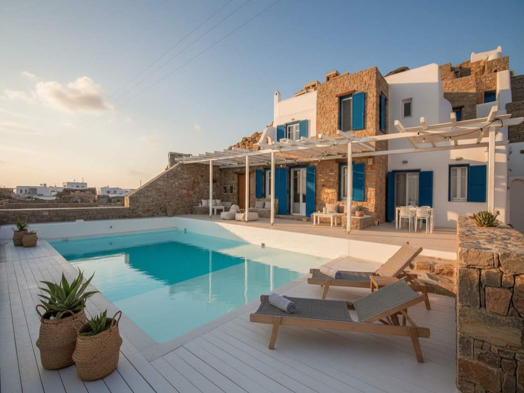 Villa op Mykonos voor 8 personen met zwembad